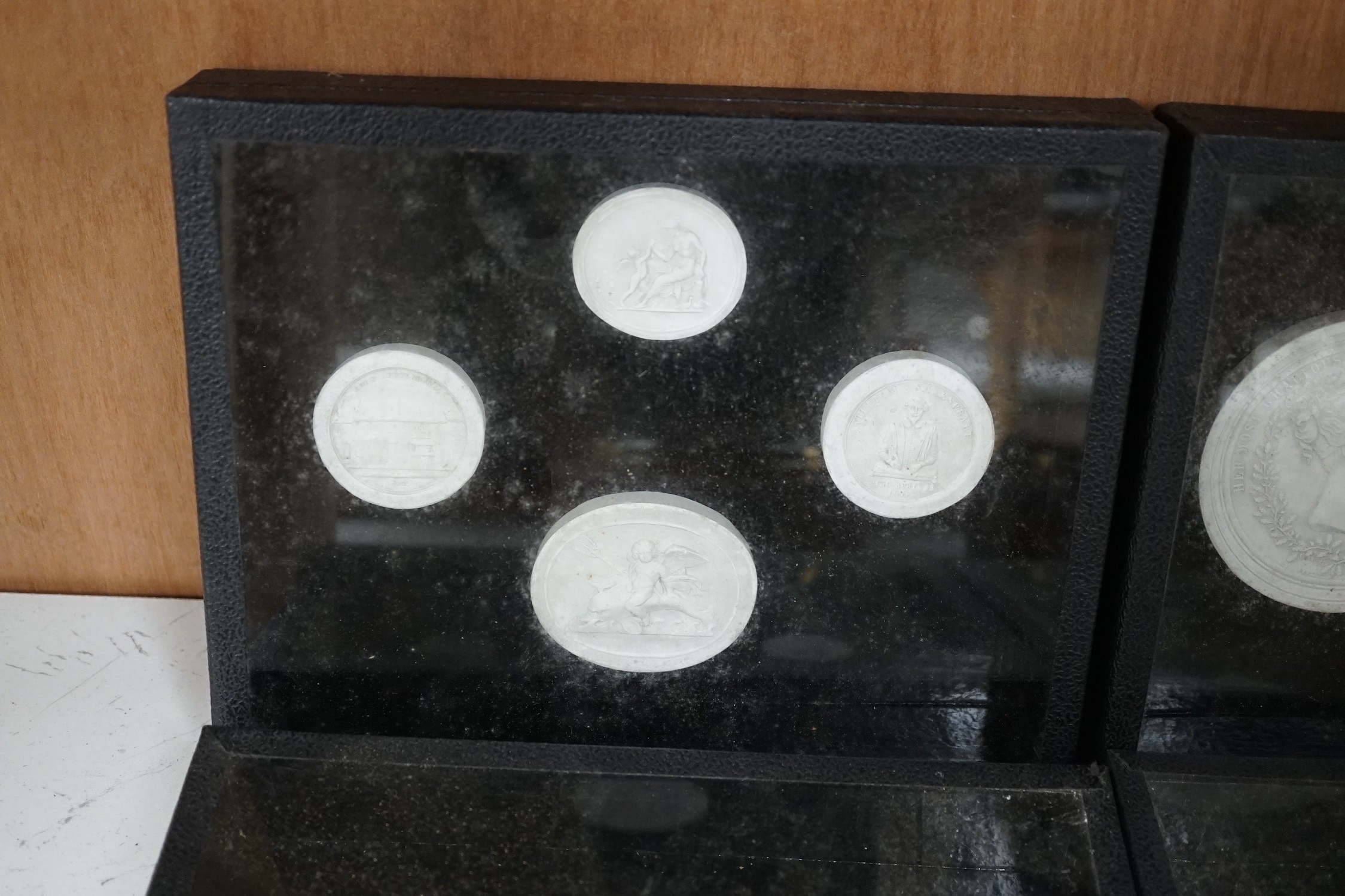 Four cases of neoclassical plaster reliefs (13)